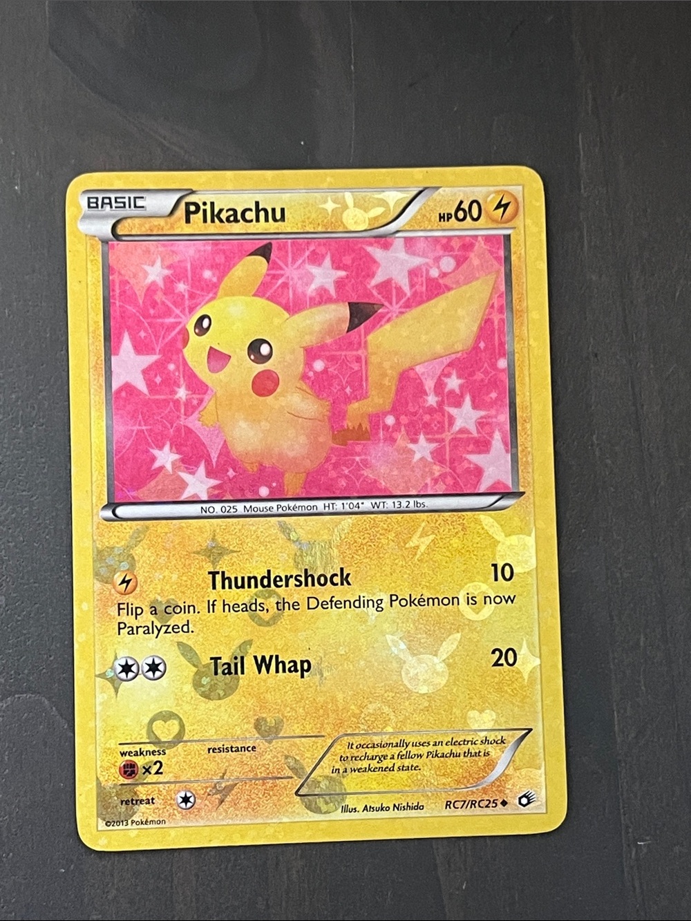 Pokemon Pikachu Card